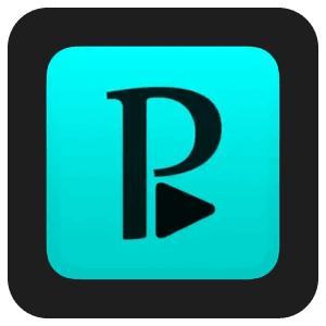 Logo de l’application P Player utilisée pour lire des abonnements IPTV Plus